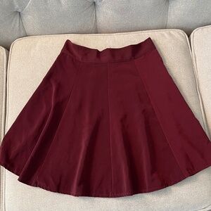 Brandy Melville Burgundy Skirt